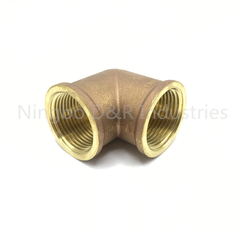 China Brass Fittings Brass/Bronze Female Tees with Compression Fittings