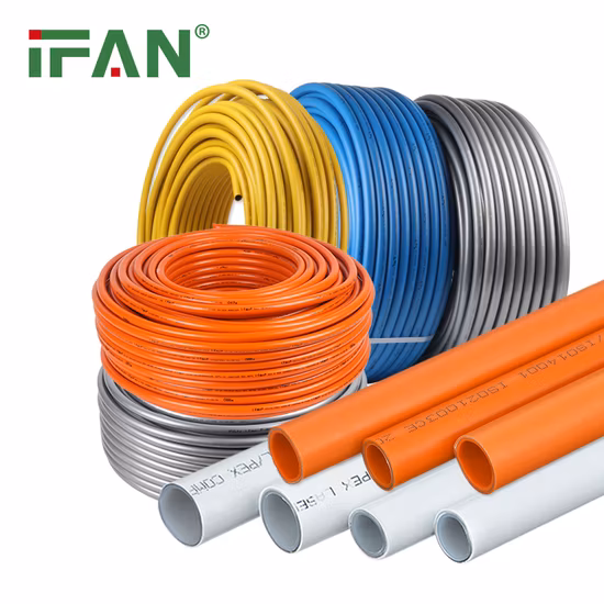 Tubo de aquecimento de piso Ifan Matéria-prima de alta qualidade 16mm 20mm 25mm 32mm Tubo Pex Al Pex